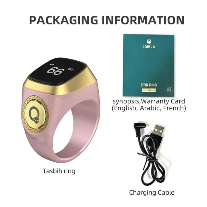 Smart Digital Tasbeeh Counter Ring