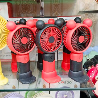 Mini Portable USB Rechargeable Fan – Handheld & Desk Cooling Fan